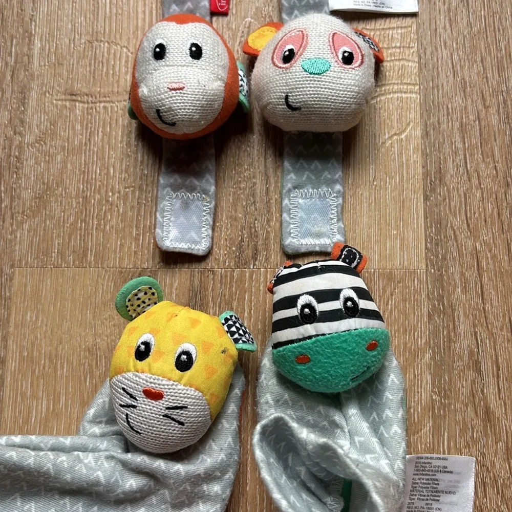 Infantino Animal Friends Rattle Set - Picture 9 of 12